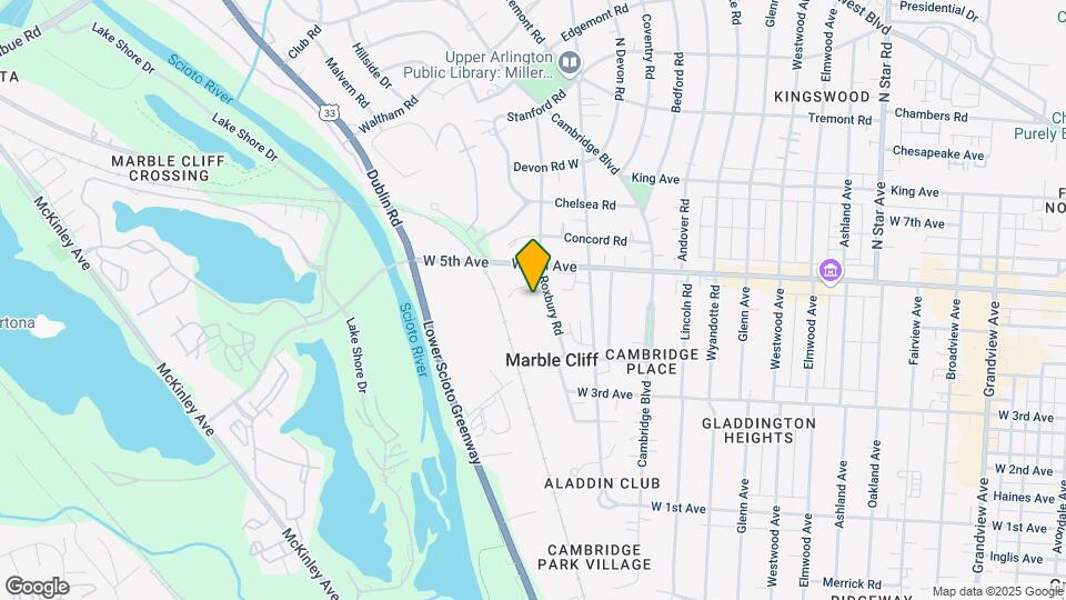 Roxbury Arms Mapa y Detalles de la Ubicación