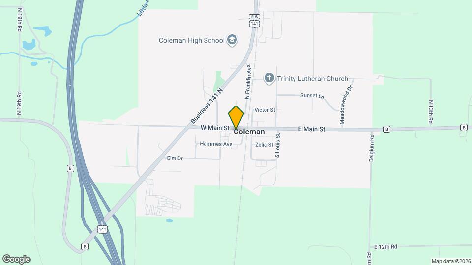 119 W Main St Mapa y Detalles de la Ubicación