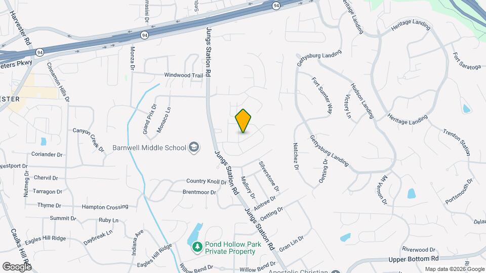 3039 Plum Creek Dr Map and Location Details