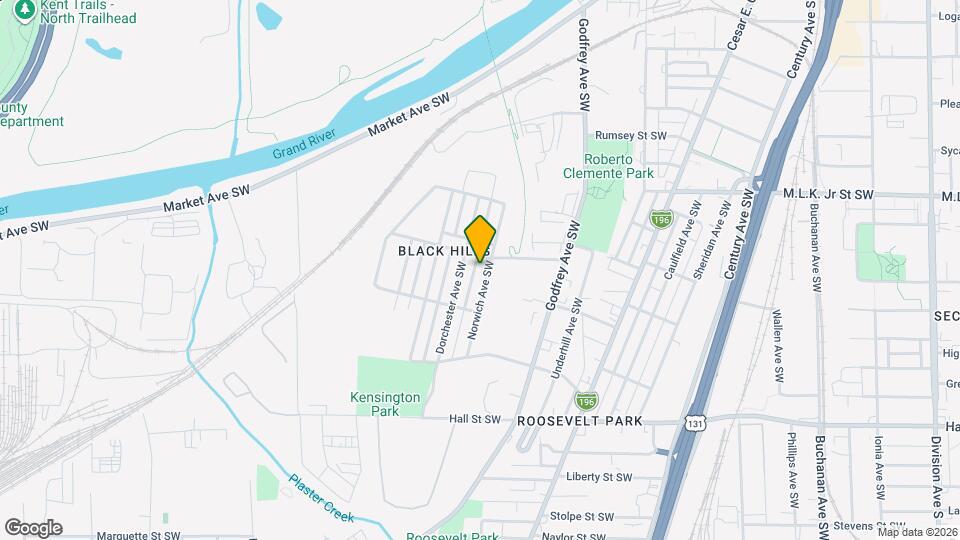 915 Norwich Ave SW Map and Location Details