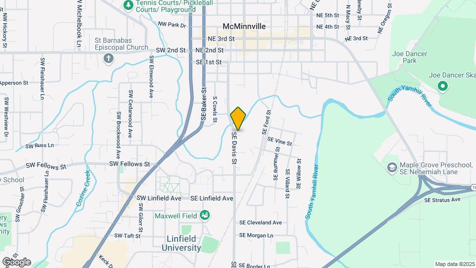 708 SE Davis St Map and Location Details