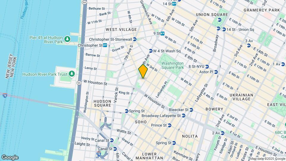 192 Bleecker St Map and Location Details
