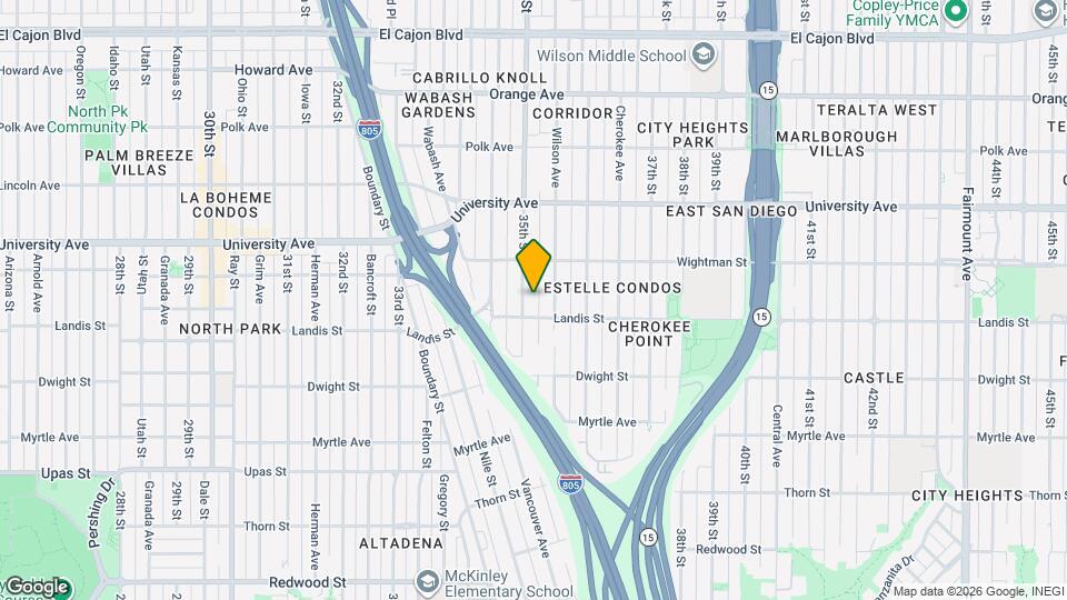 3735 35th St Map and Location Details