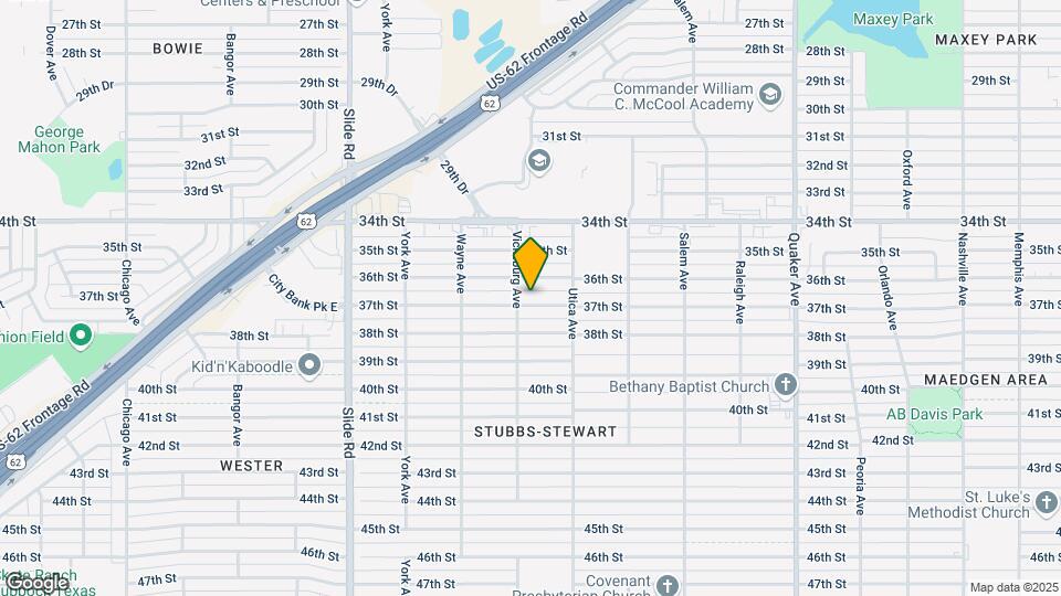 4820 37th St Map and Location Details
