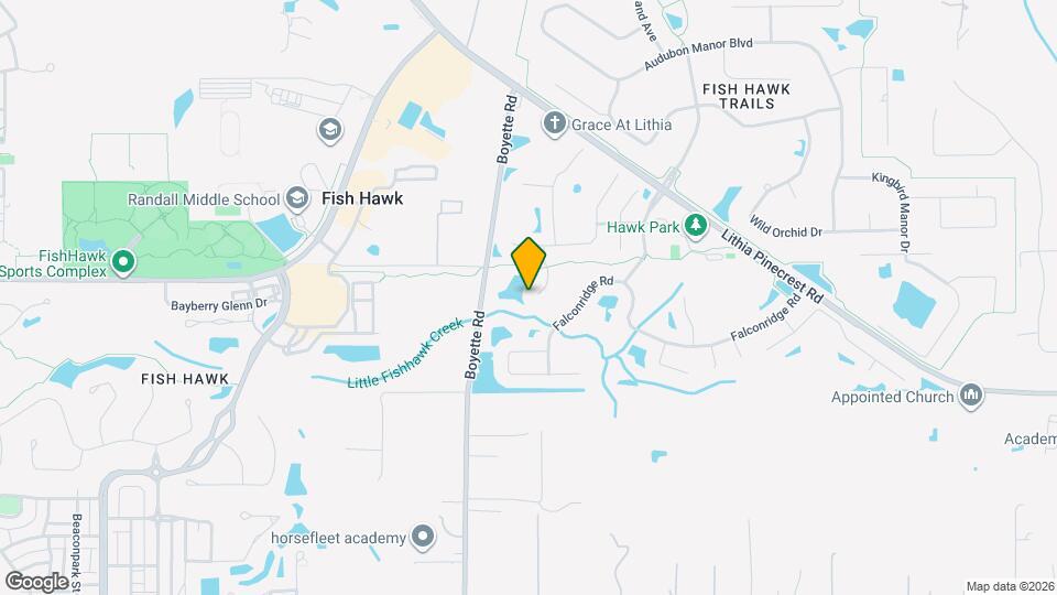 5825 Hawkwood Ct Map and Location Details