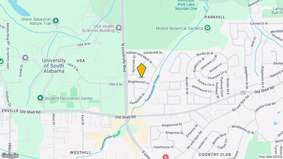 5516 Brightwood Ln Map and Location Details