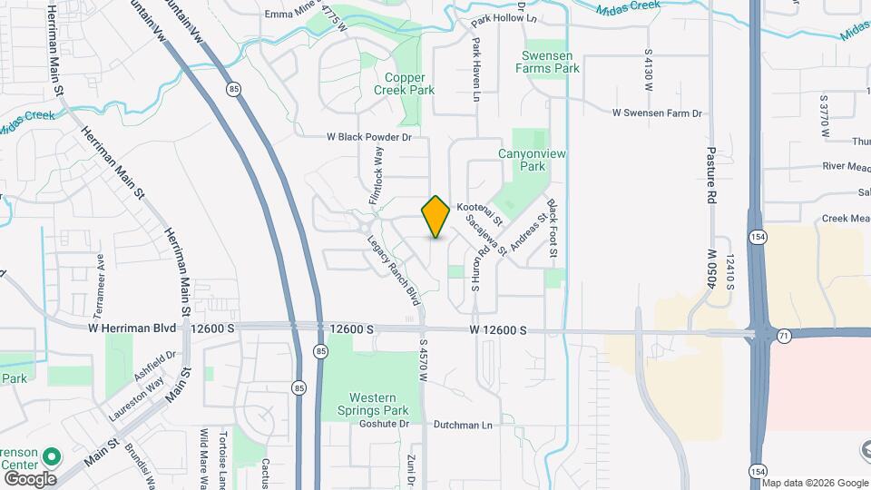 12431 S Iron Sight Way Map and Location Details