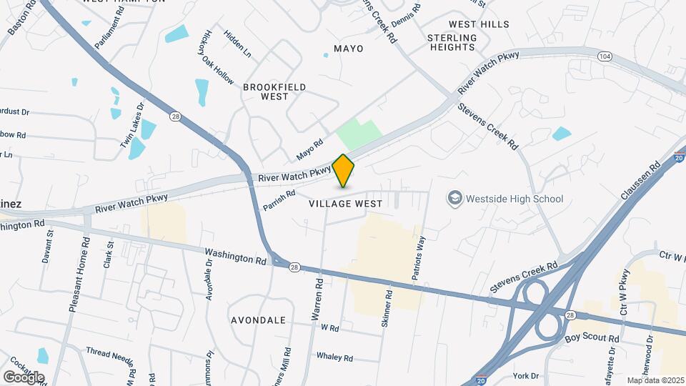 3111 Parrish Rd Map and Location Details