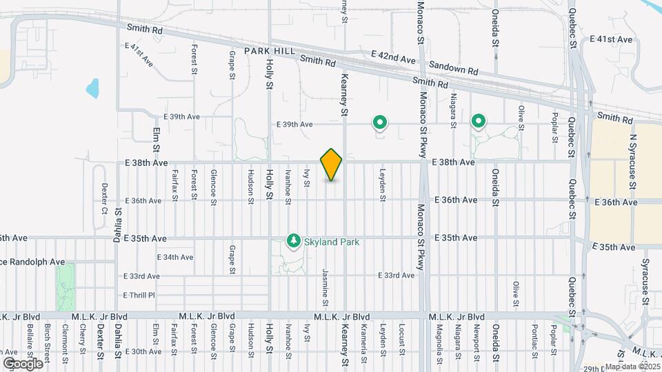 3640 Jasmine St Map and Location Details