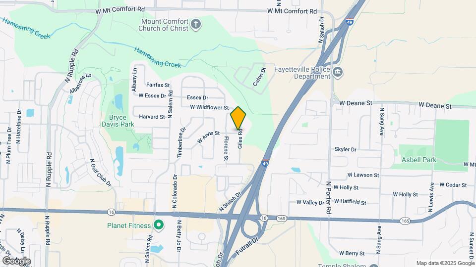 2908 W Obsidian St Map and Location Details