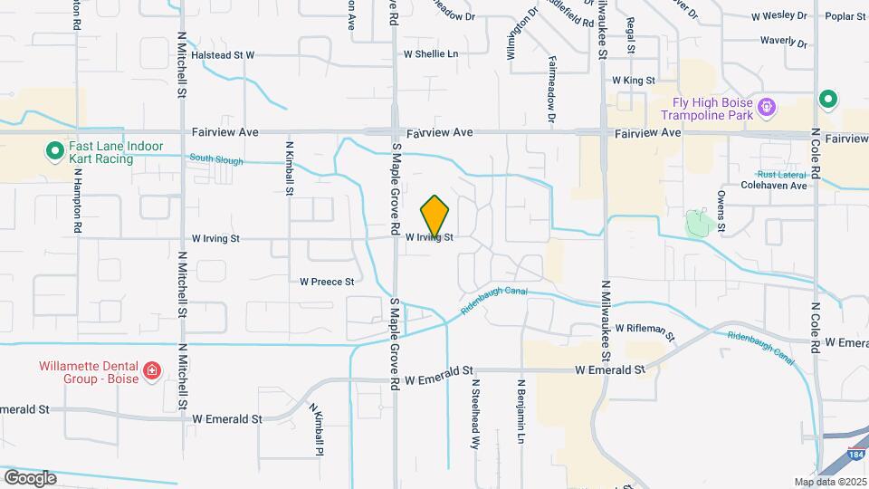 8865 W Irving St Map and Location Details