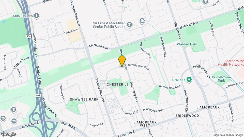 343 Chester Le Blvd Map and Location Details