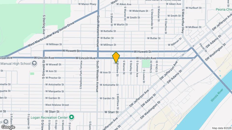 721 S Matthew St, Unit 270 Mapa y Detalles de la Ubicación