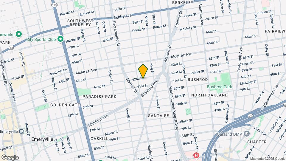 1614 62nd St Map and Location Details