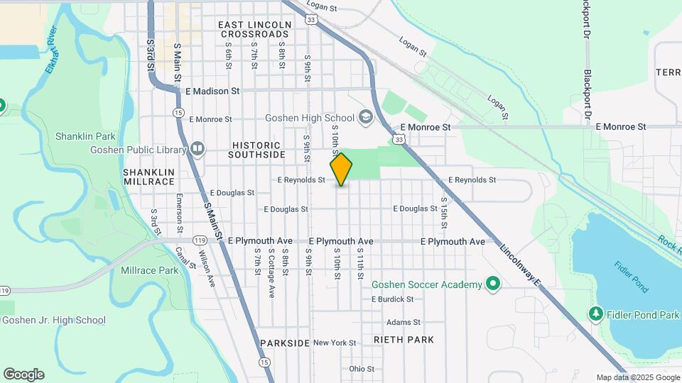 712 S 10th St Map and Location Details