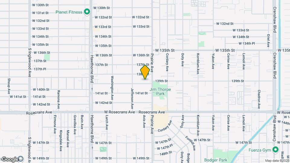 4041 W 139TH St Mapa y Detalles de la Ubicación