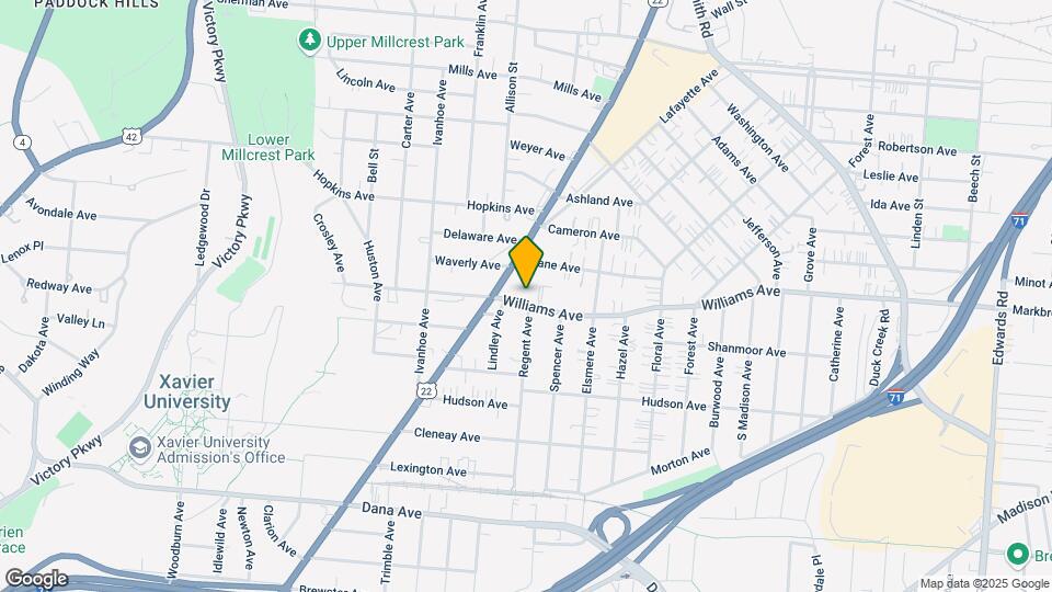 2022 Williams Ave Map and Location Details