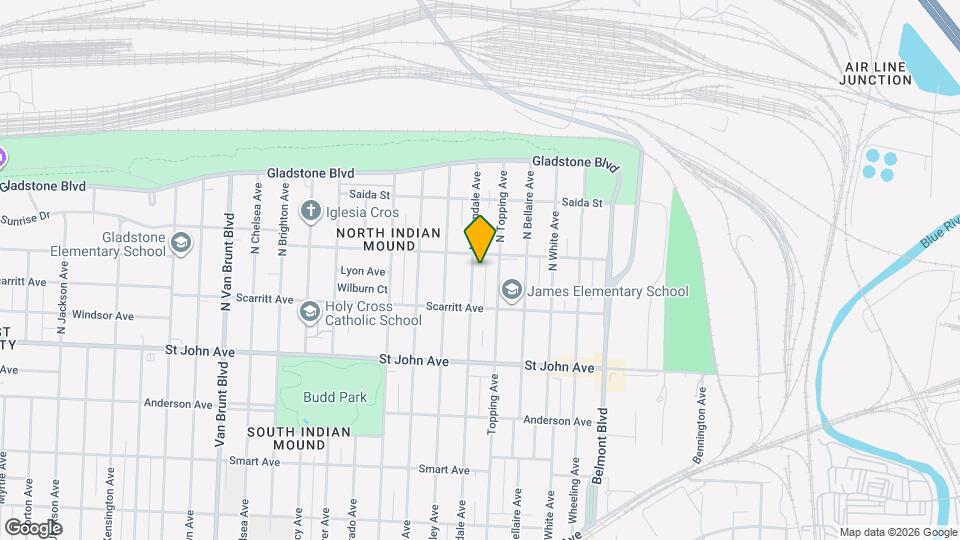 335 N Lawndale Ave Mapa y Detalles de la Ubicación