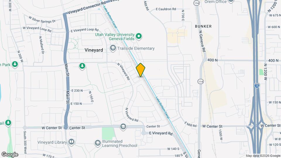 286 N 460 E St Map and Location Details