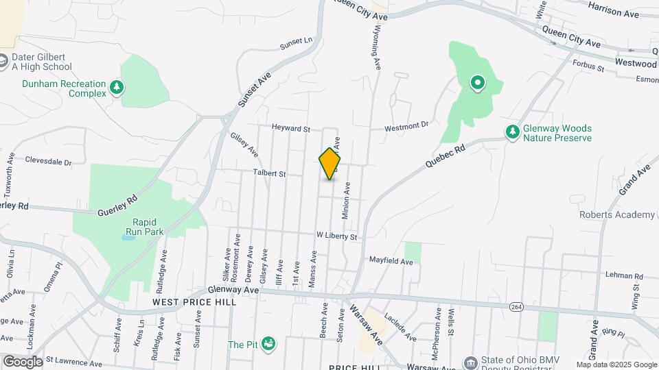 1415 Beech Ave Map and Location Details