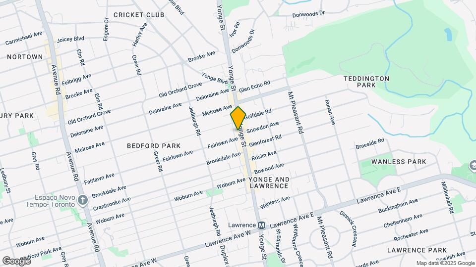 3314 Yonge St Map and Location Details