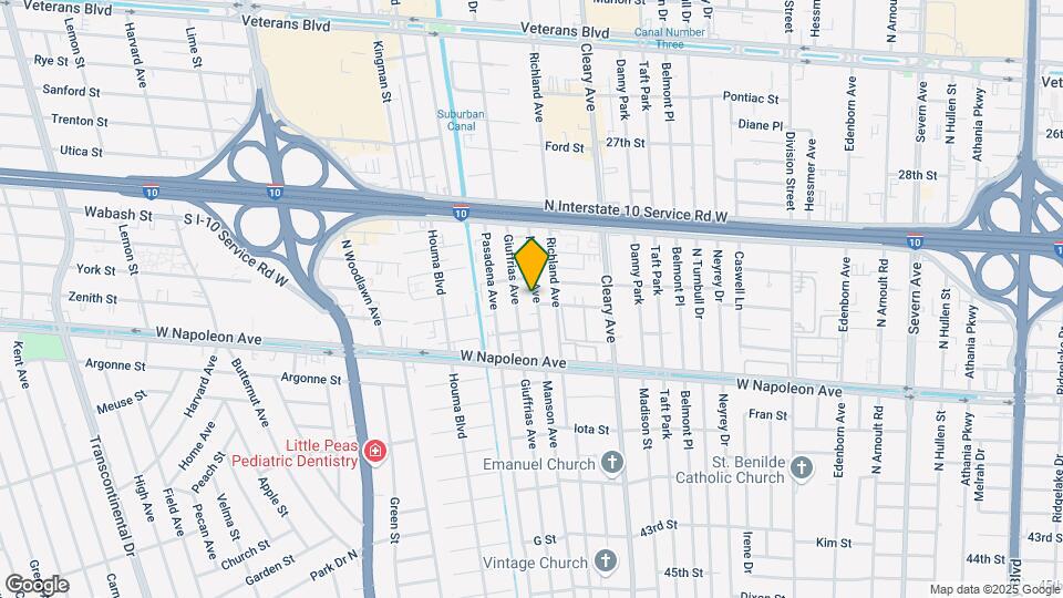 2304 Manson Ave Map and Location Details