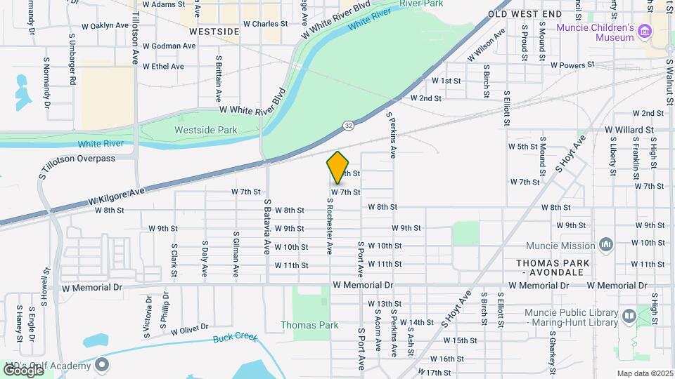 1812 W 7th St Mapa y Detalles de la Ubicación