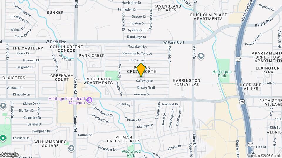 1526 Forever Wy Map and Location Details