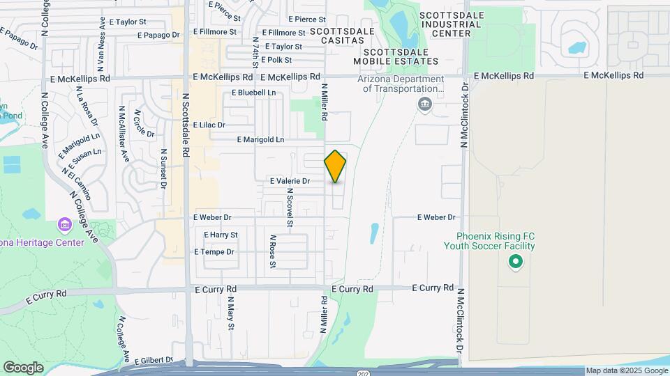 1429 N Dorsey Ln Map and Location Details