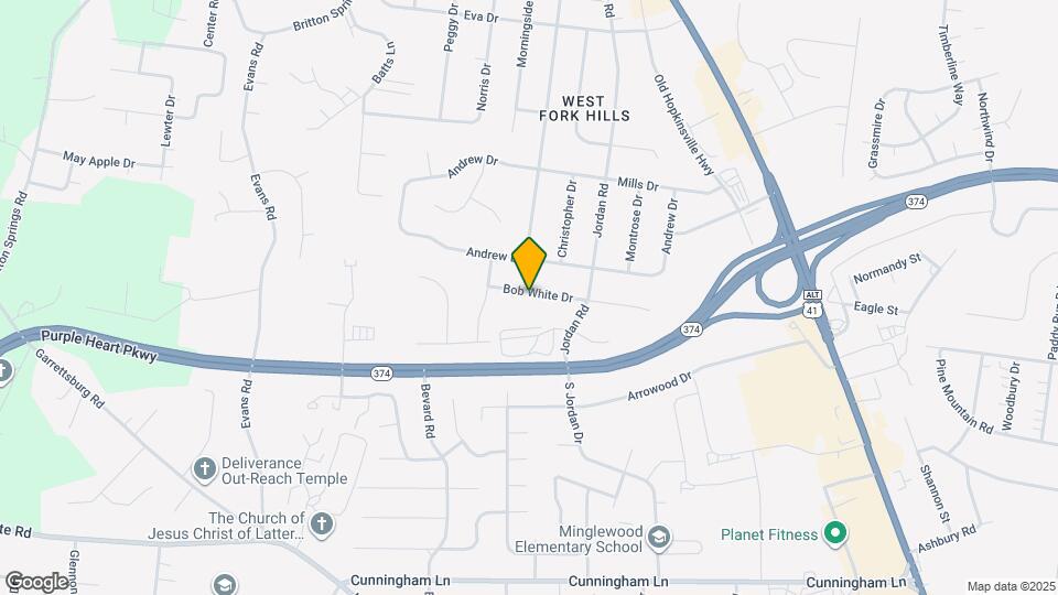 212 Bob White Dr Map and Location Details