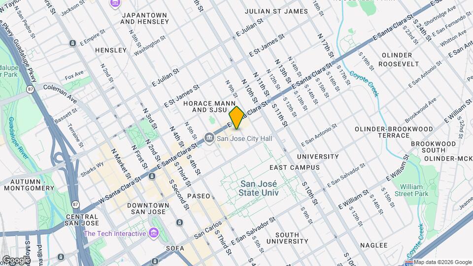 31 S 8th St Map and Location Details