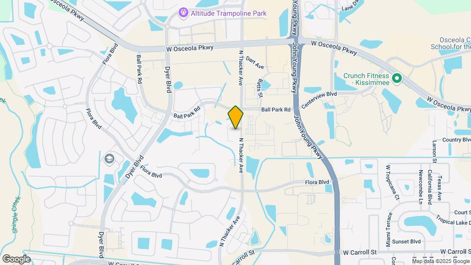 Mariblu Hunters Creek 55+ Active Adult Apartment Homes Mapa y Detalles de la Ubicación