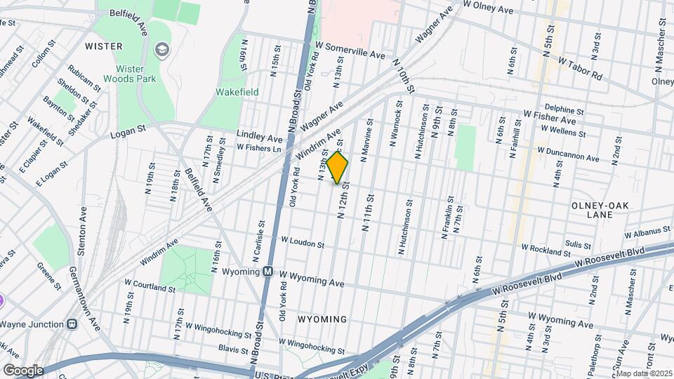 4933 N Camac St Mapa y Detalles de la Ubicación