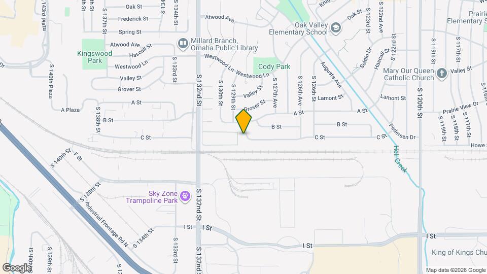 3630 S 128th Ave Map and Location Details