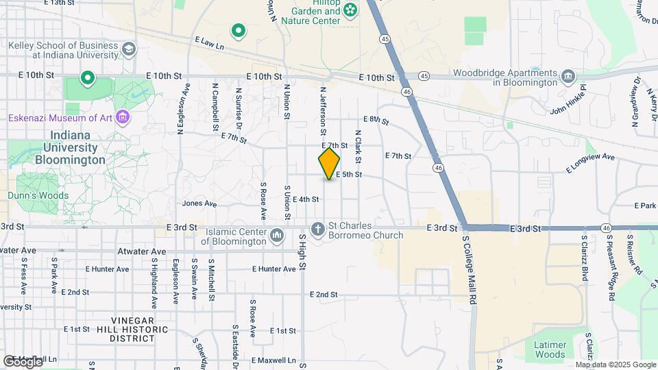 111 S Jefferson St Map and Location Details