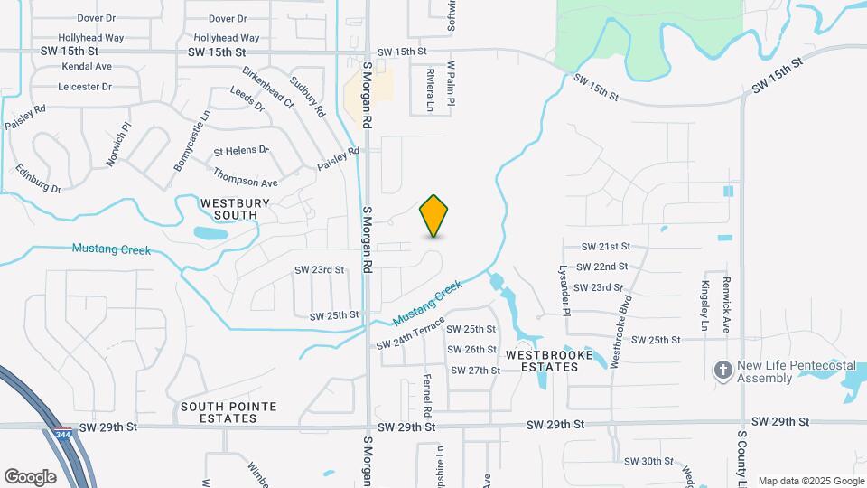 9525 SW 23rd St Map and Location Details