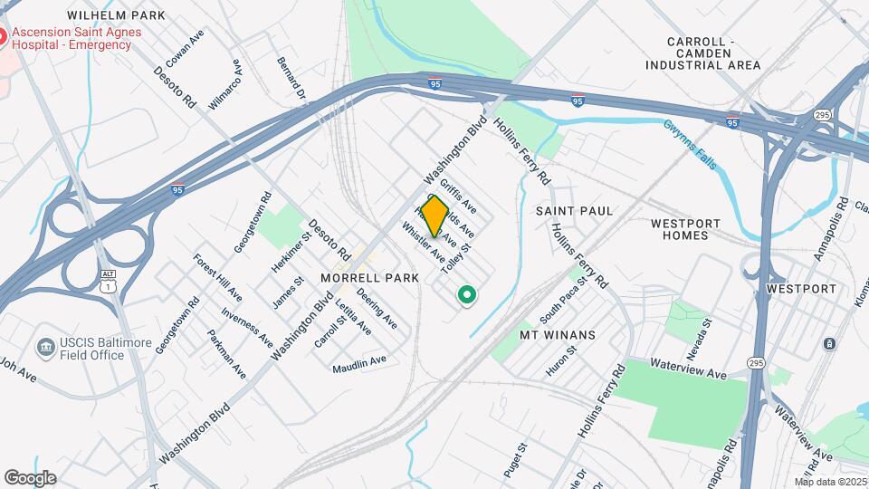 2017 Whistler Ave Map and Location Details