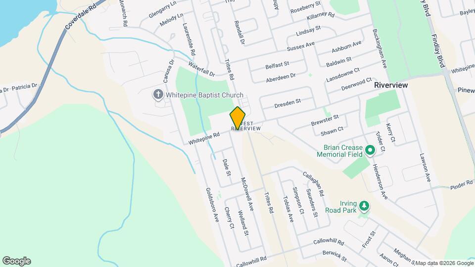 Riverview Map and Location Details