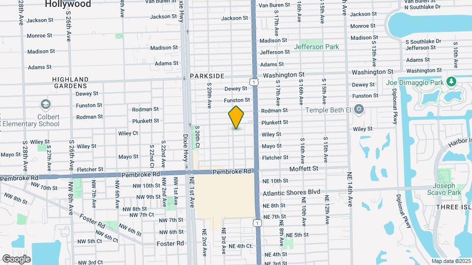 1859 Wiley St Map and Location Details