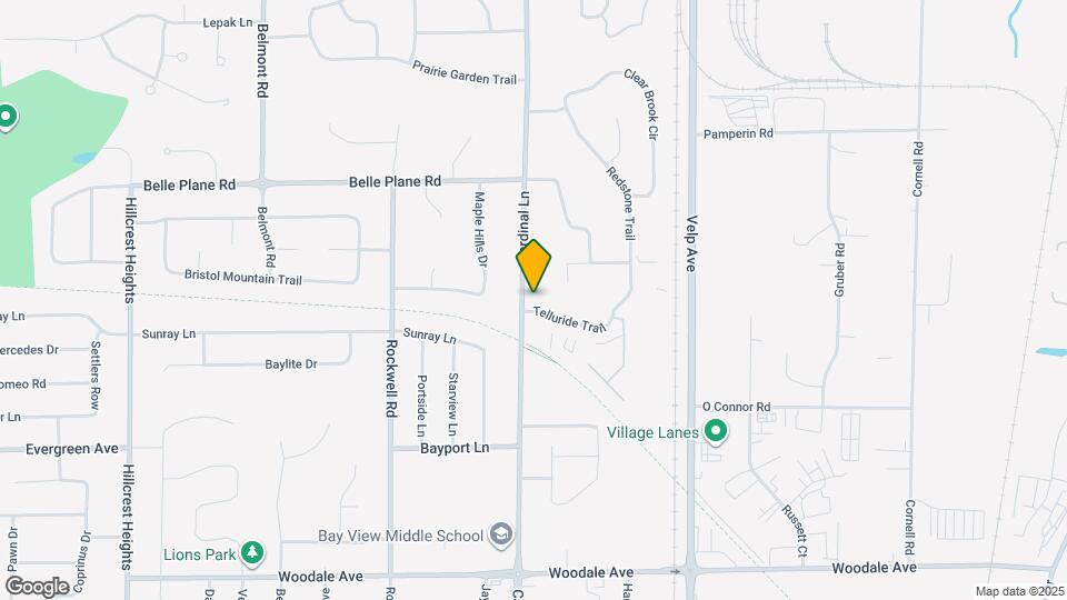 2586 Telluride Trl Map and Location Details