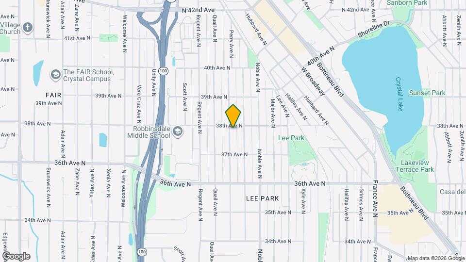 3748 Perry Ave N Mapa y Detalles de la Ubicación