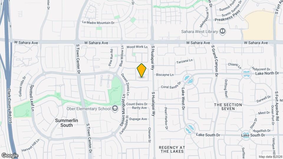 10264 Splendor Ridge Ave Map and Location Details