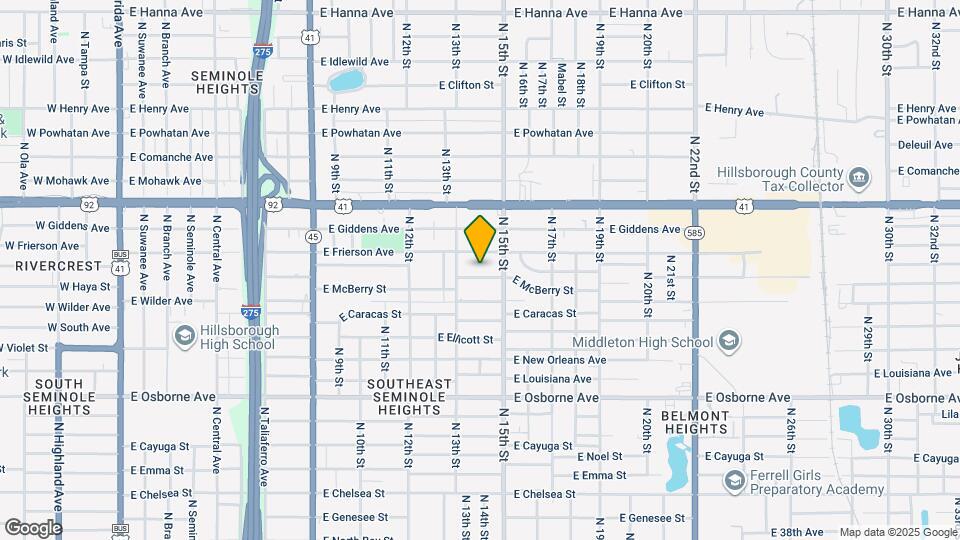 1314 E Conover St Map and Location Details