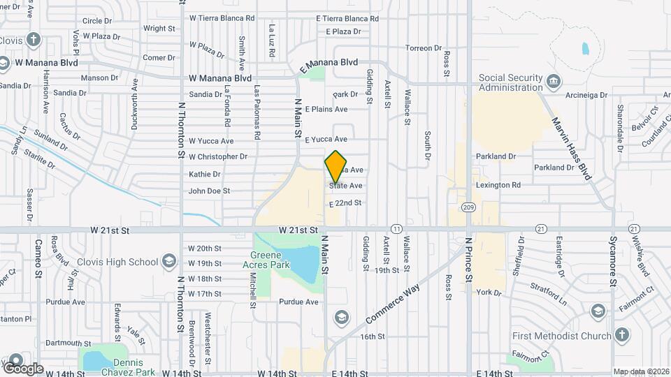 109 State Ave Mapa y Detalles de la Ubicación