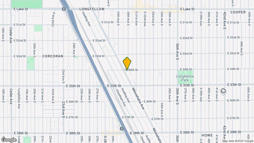 3405 Minnehaha Ave, Unit 2 Map and Location Details