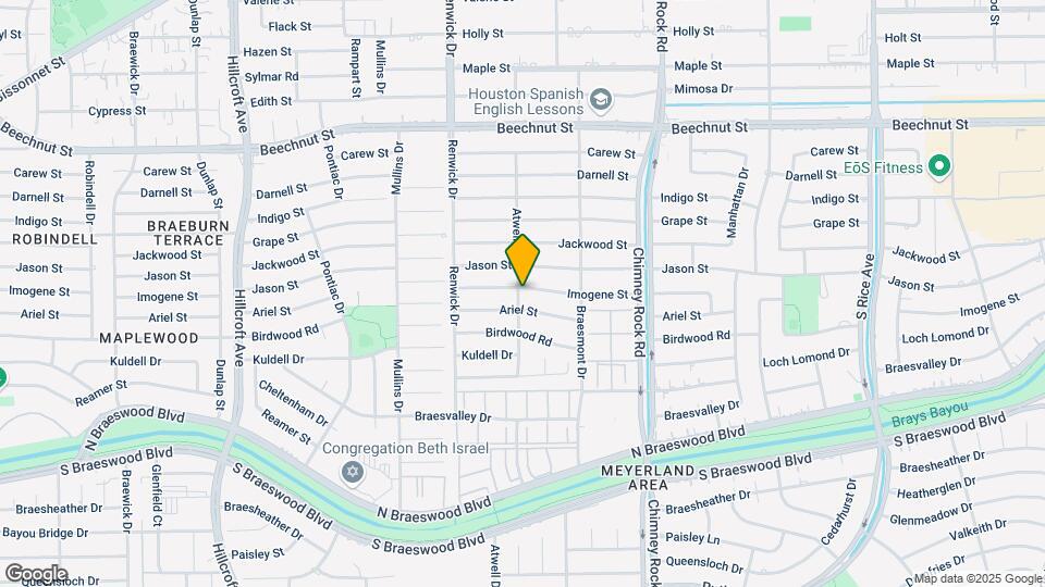 5439 Imogene St Map and Location Details