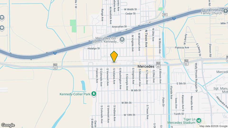 16 S Indiana Ave Map and Location Details