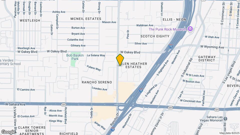 1513 Bryn Mawr Ave Map and Location Details