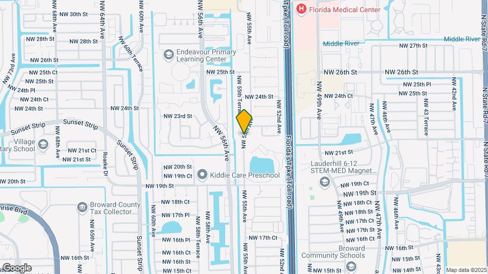 5630 NW 21st St Map and Location Details