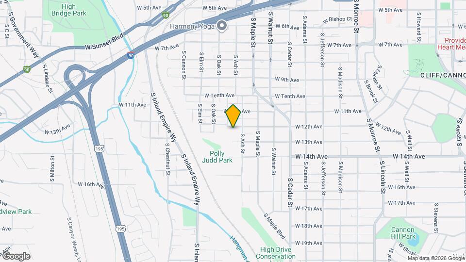 1717 W 12th Ave Map and Location Details